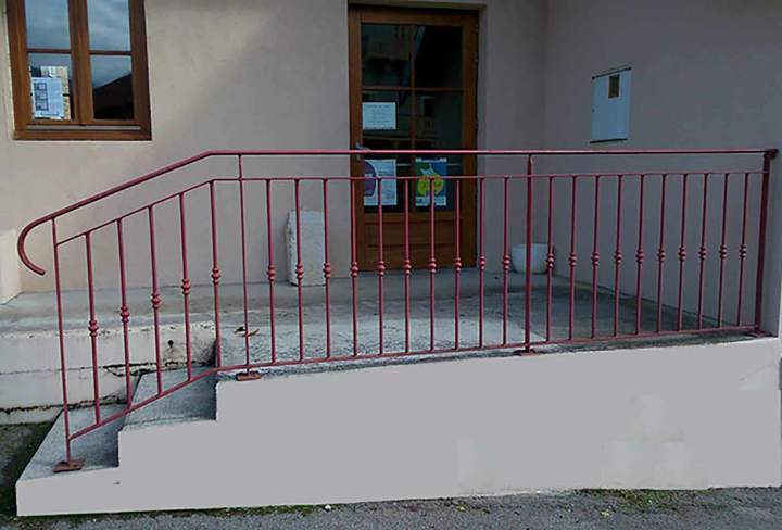 Garde-corps métallique sécuritaire Besançon