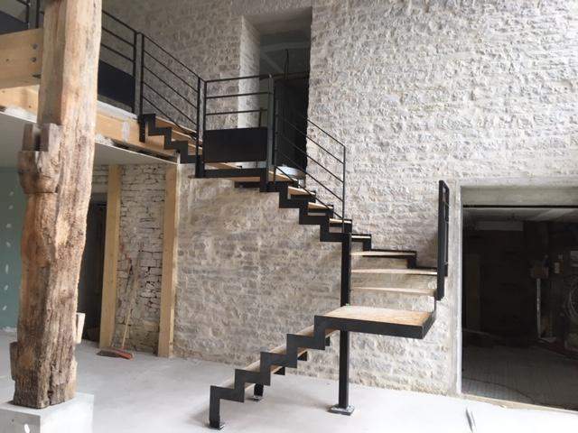 Escalier métallique Besançon