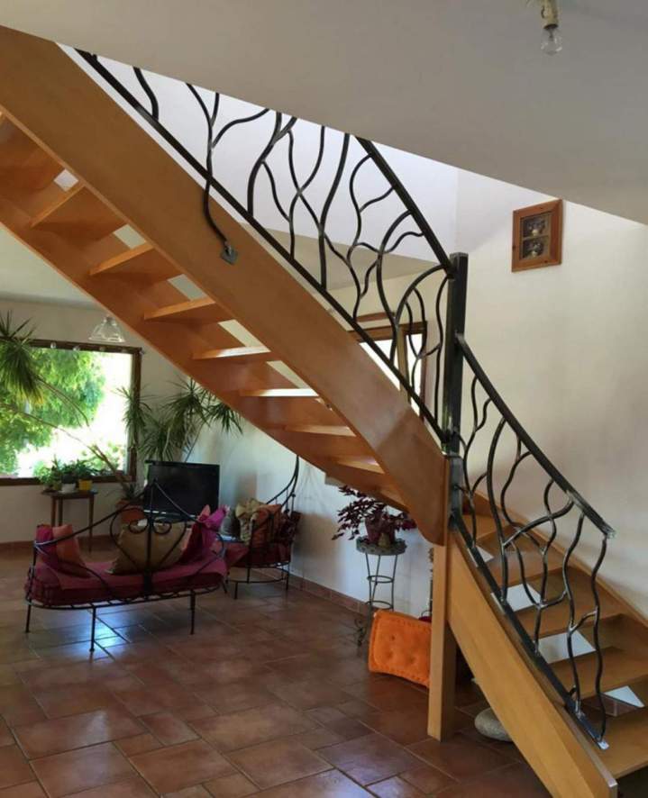 Rampe d'escalier métallique Besançon